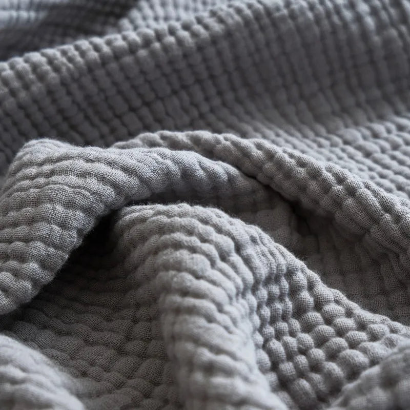 Cotton Gauze Throw Blanket