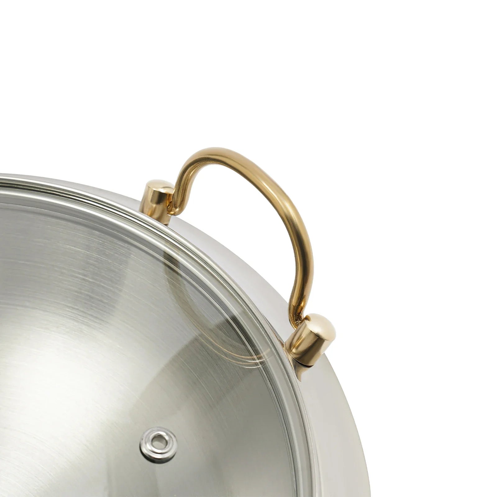 24cm/9.45in Buffet Chafing Dish, Round Chafing Dish, Chafing Dish With Lid, BBQ Tool, For Wedding, Kitchen, Party Decoration