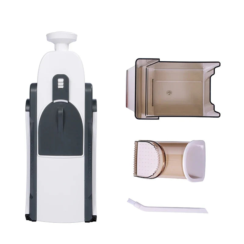 Manual Slicer Multifunction Adjustable Mandoline – Vegetable, Fruit, Potato Chopper Cutter