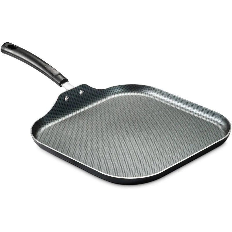 Nonstick Square Aluminum Griddle – Lightweight, Dishwasher-Safe Cooking Pan