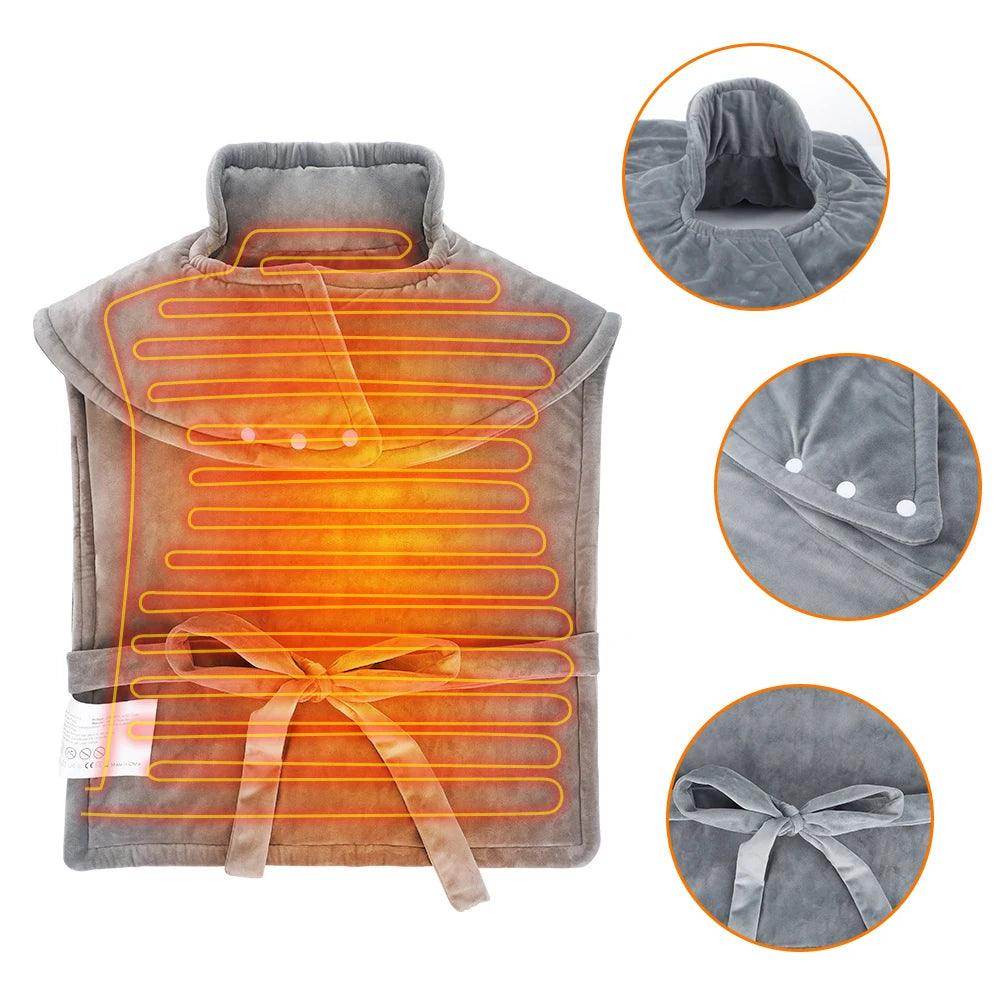 Electric Heating Pad Wrap Vest