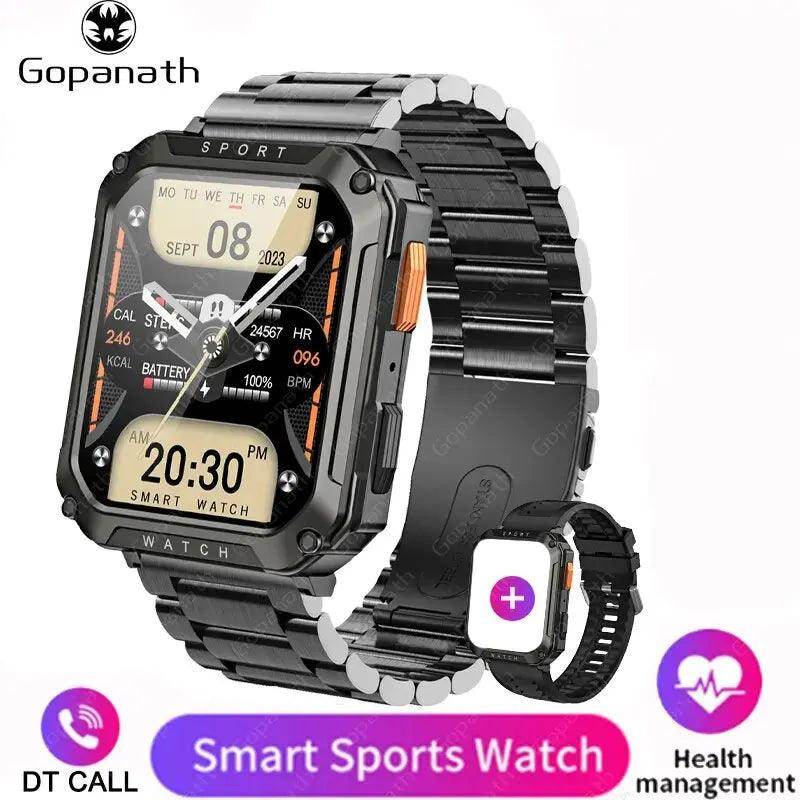 Mens Smart Watch with Bluetooth Call For Android