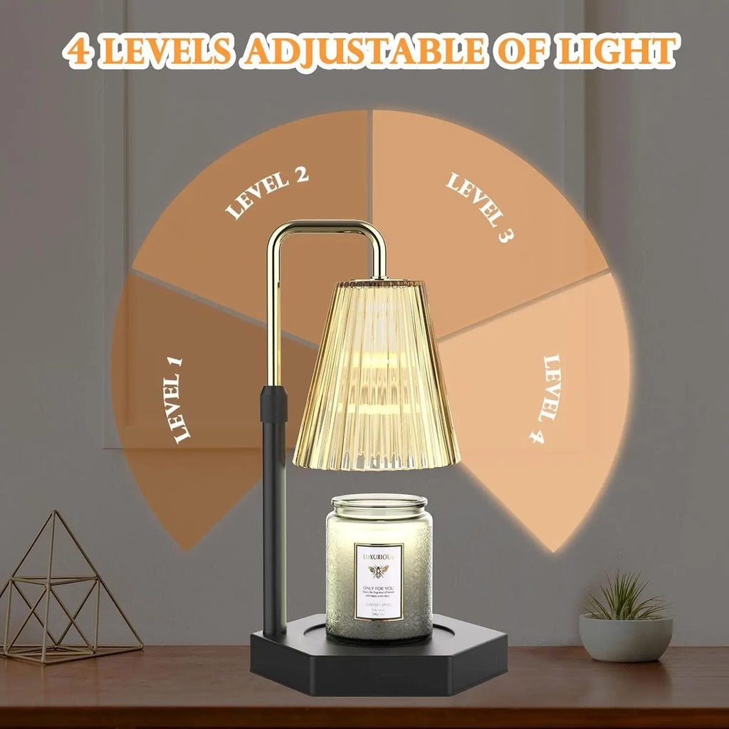 🕯 Candle Warmer Lamp – Adjustable Electric Wax Melter