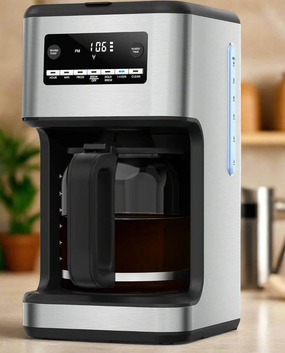 14-Cup Programmable Coffee Maker Drip-Free