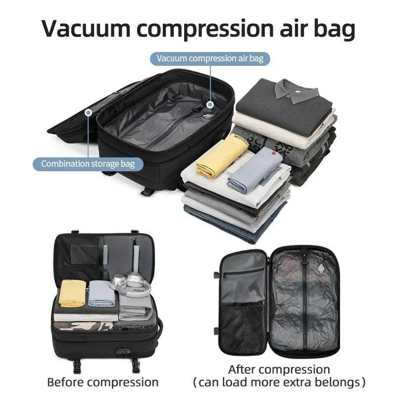 Airbag Backpack Vacuum – Large Capacity Travel Backpack