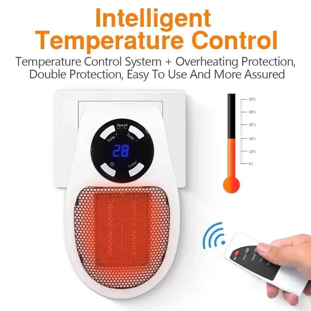 Wall-Mounted Mini Electric Heater