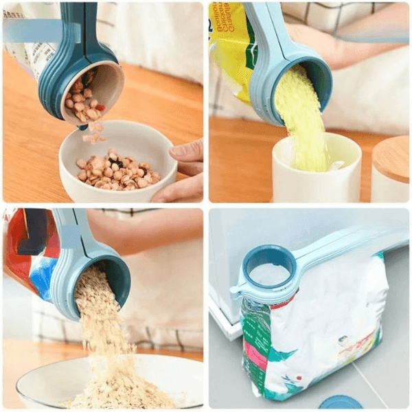 Airtight Seal Pour Bag Clip