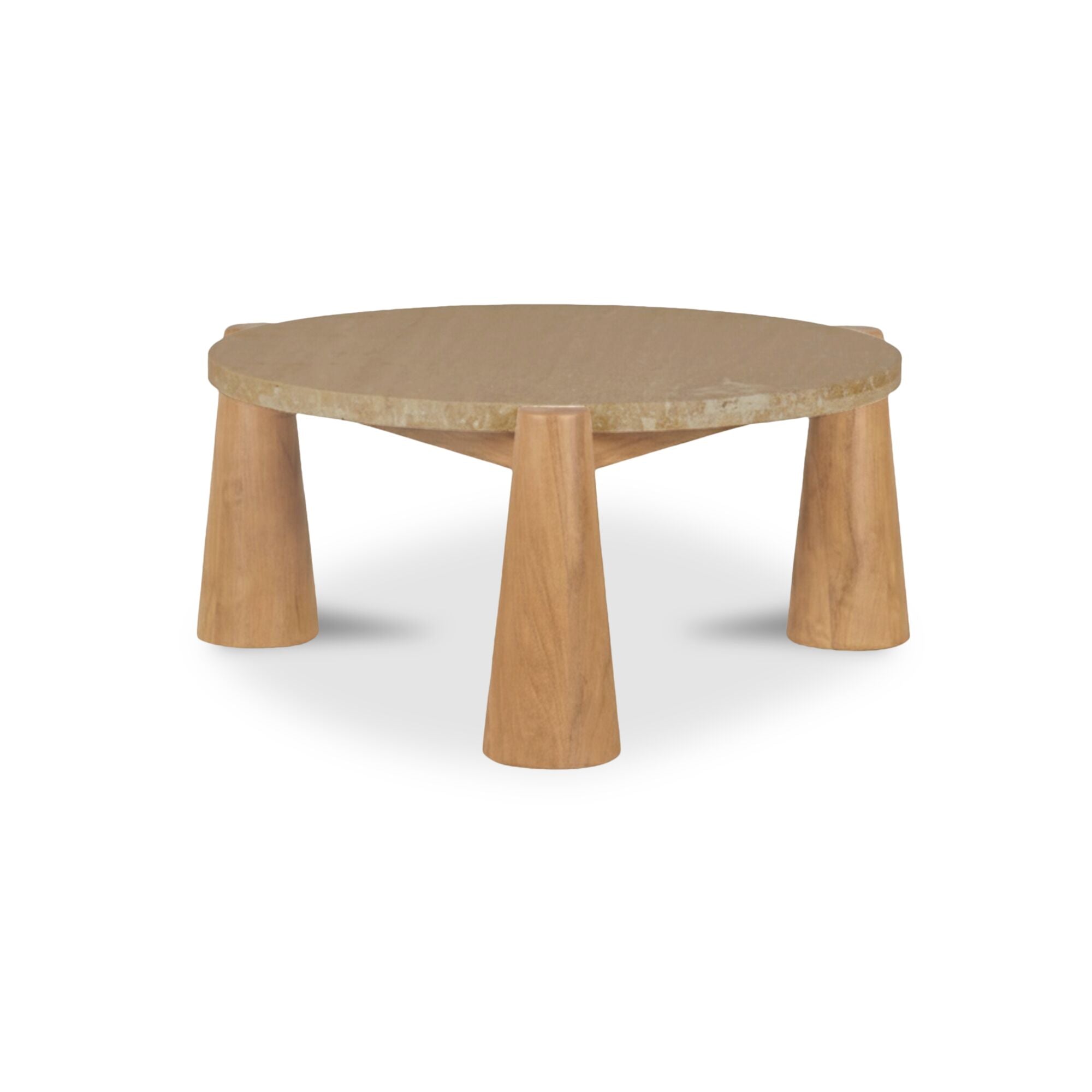 Moe's Home Pax Outdoor Coffee Table Natural