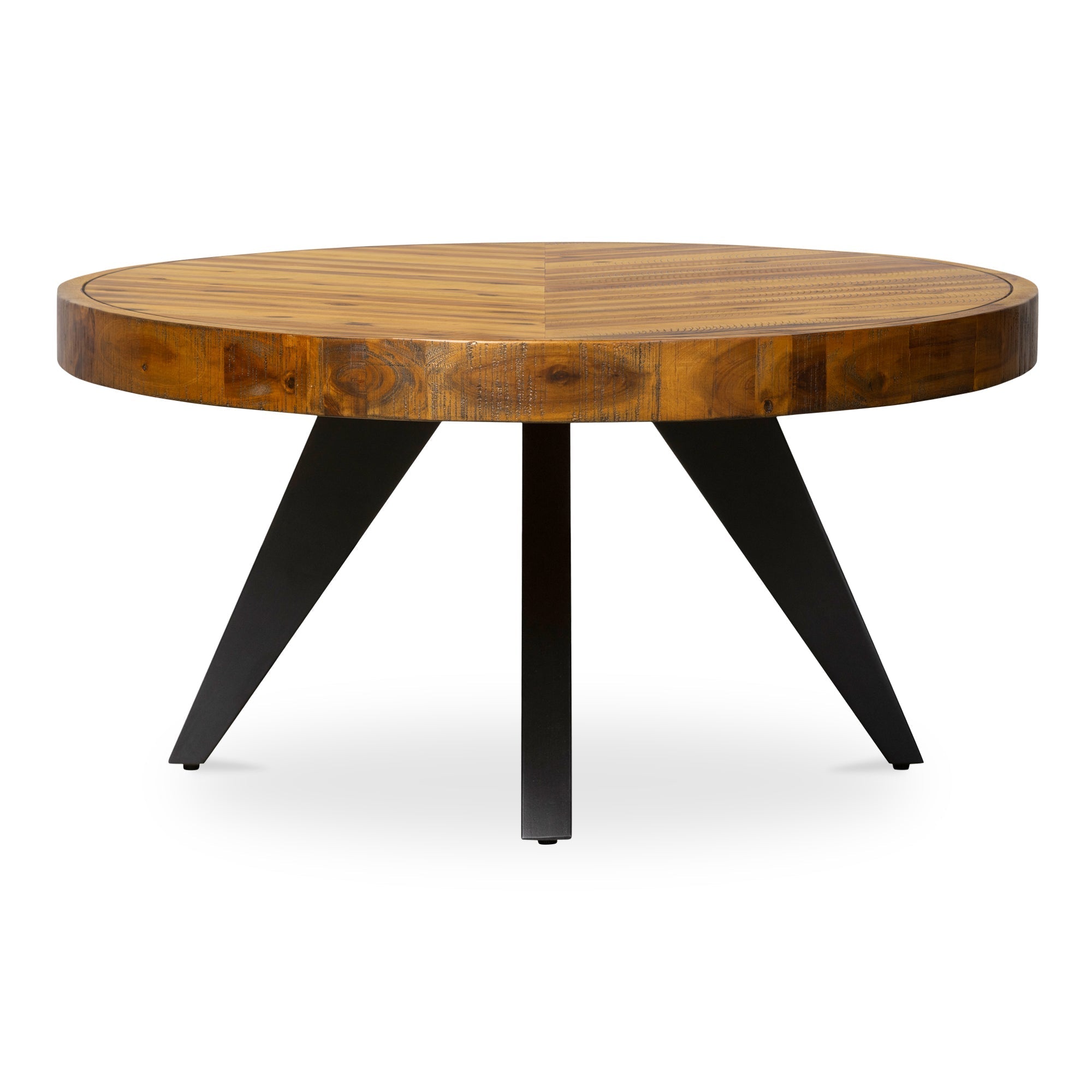 Moe's Home Parq Oval Coffee Table Amber