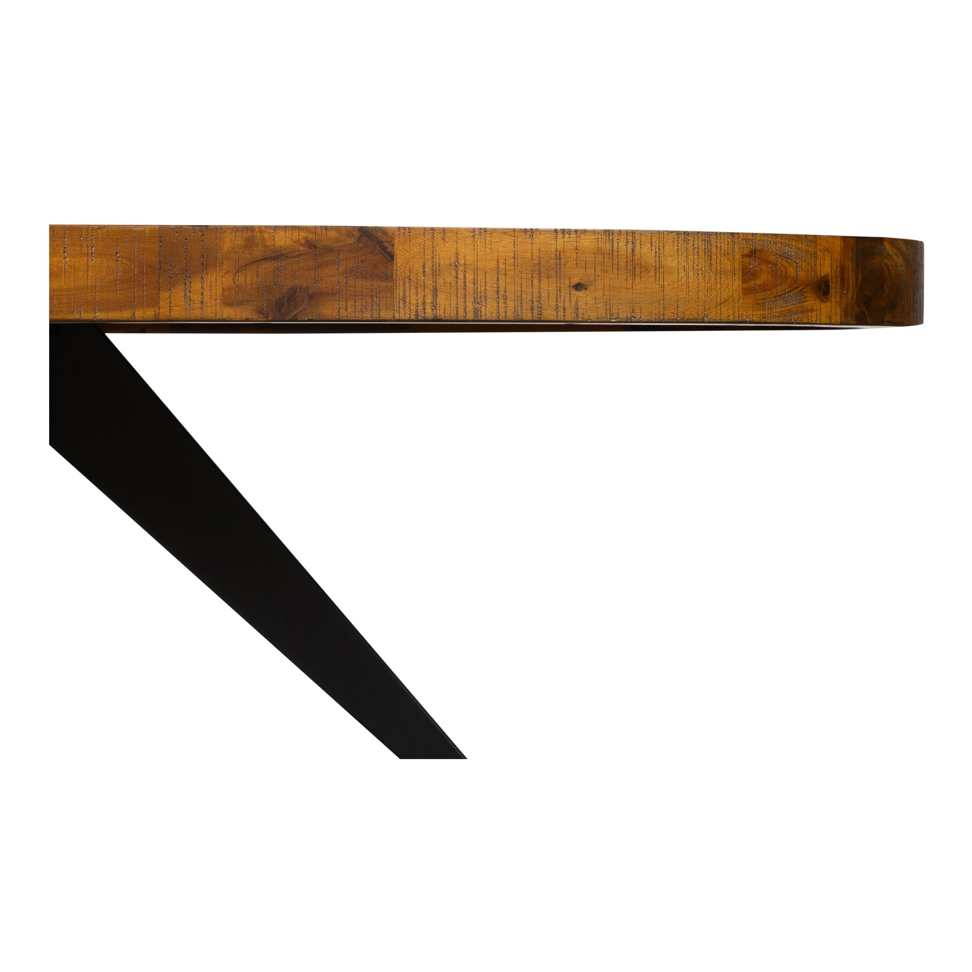 Moe's Home Parq Oval Coffee Table Amber