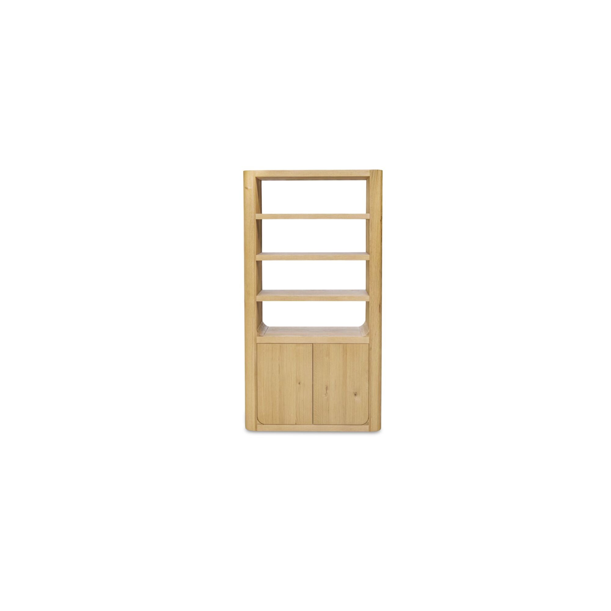 Moe's Home Blake Tall Cabinet Rustic Oak