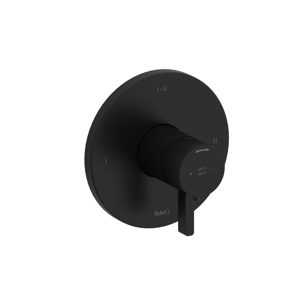 Riobel 30 Round Shower Kit: 2-Way System with Hand Shower and Shower Head