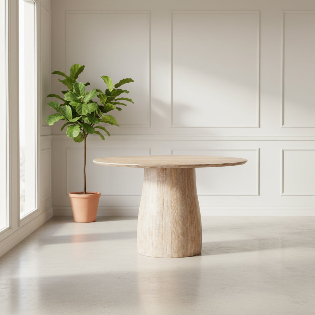 LH Home Truffle Round Dining Table