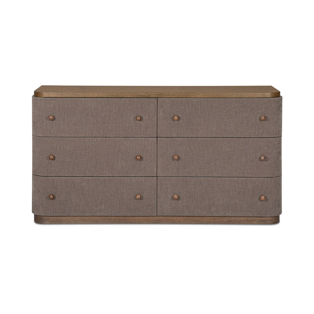 Moe's Home Simone 6 Drawer Dresser Brown