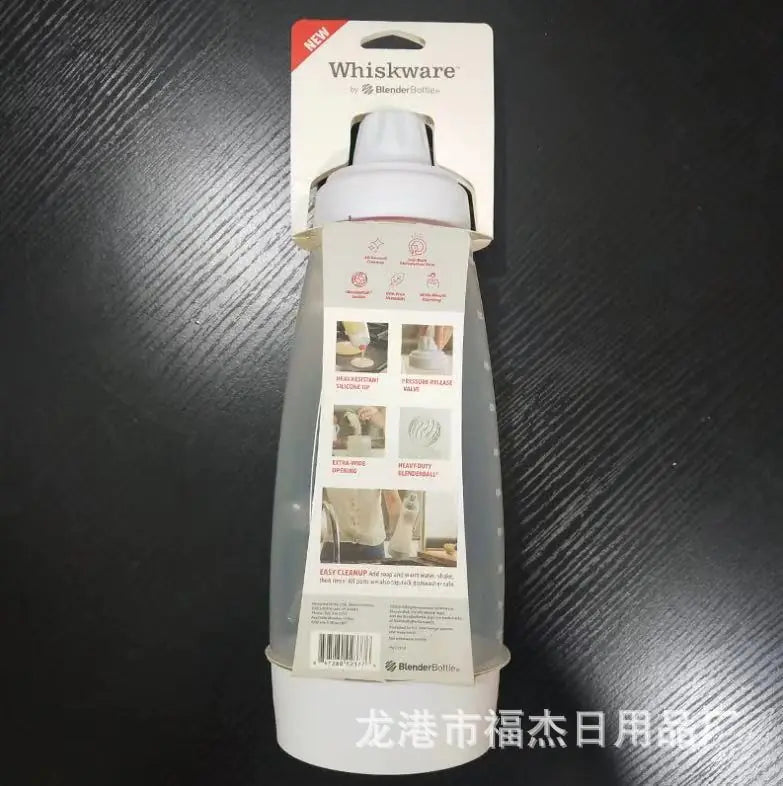 Hand Crank Batter Dispenser Bottle Pancake Muffin Baking Mixer