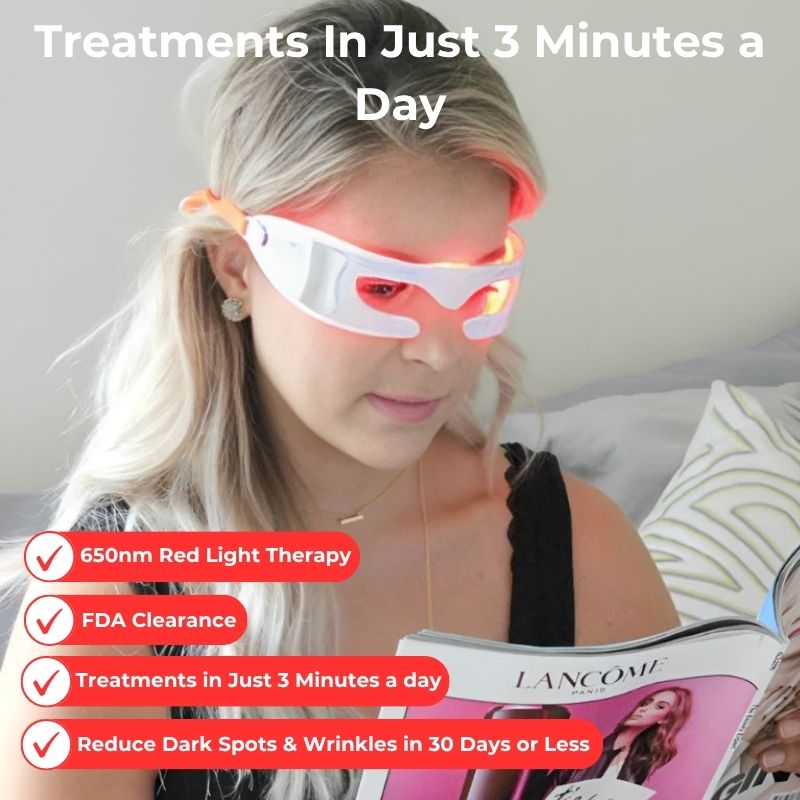 Under Eye Red Light Therapy Device