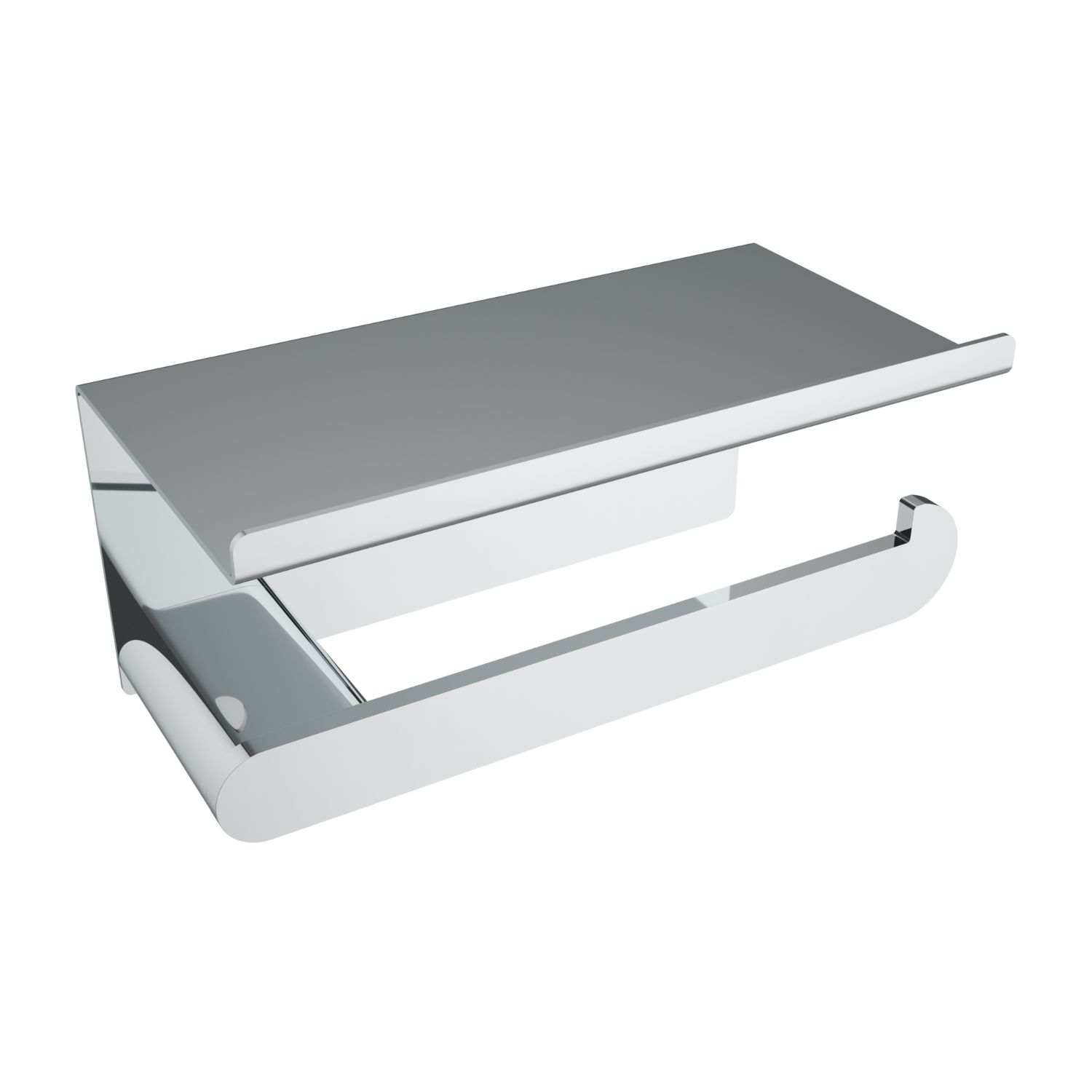 ICO Bath Flow Toilet Paper Holder With Shelf