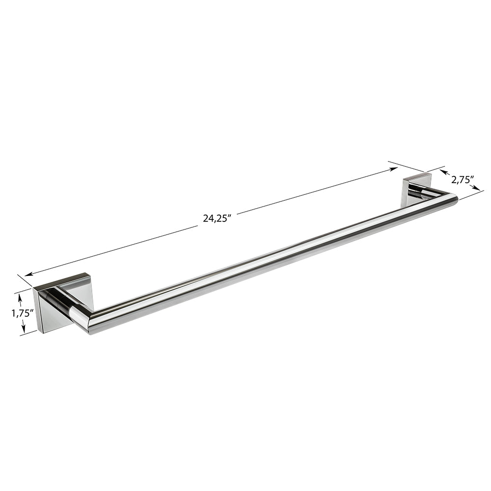 ICO Bath Crater 24" Towel Bar