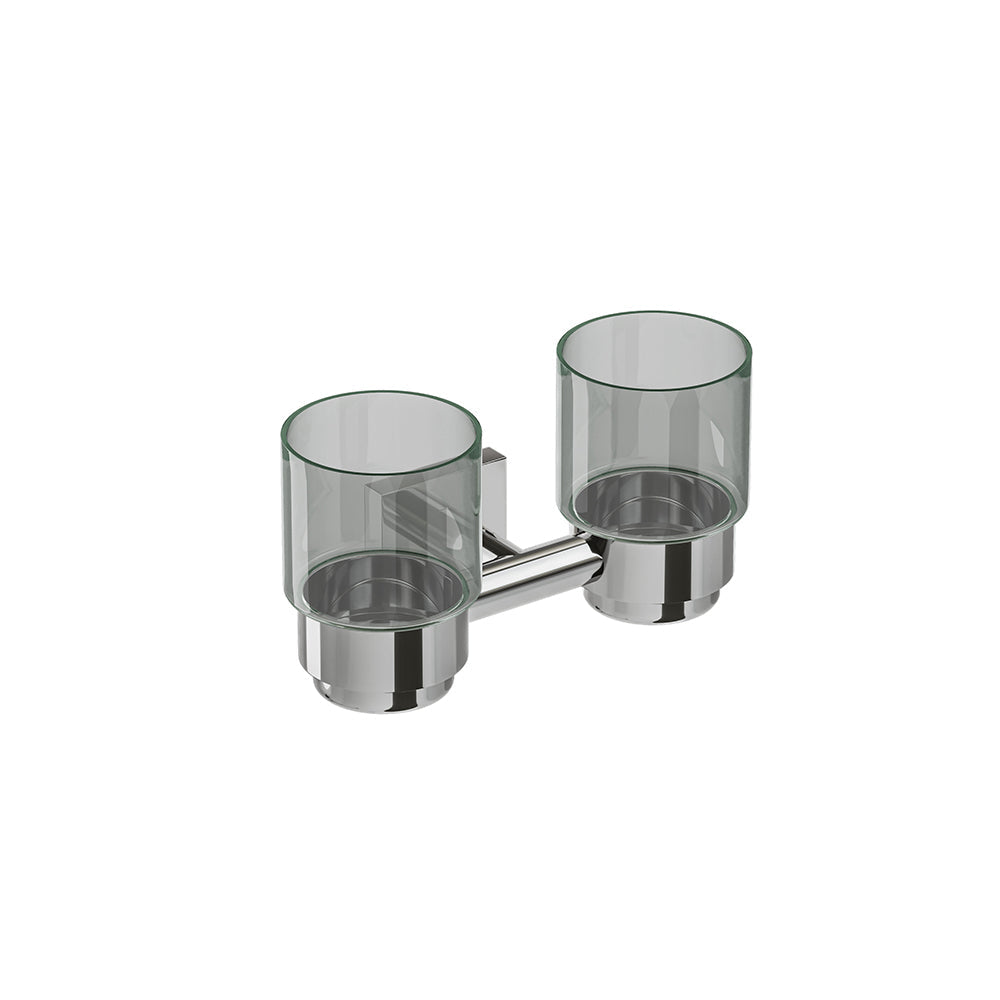 ICO Bath Crater Double Glass Tumbler