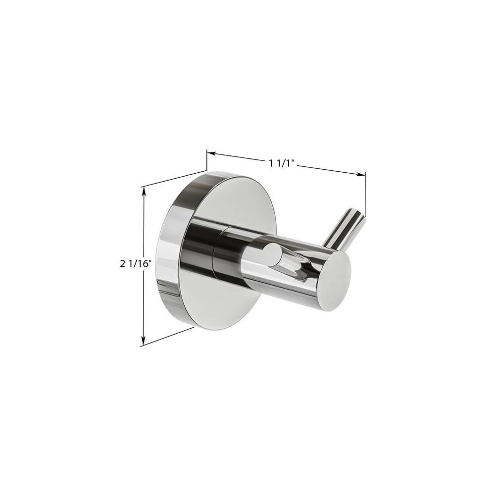 ICO Bath Summit Double Towel Hook II