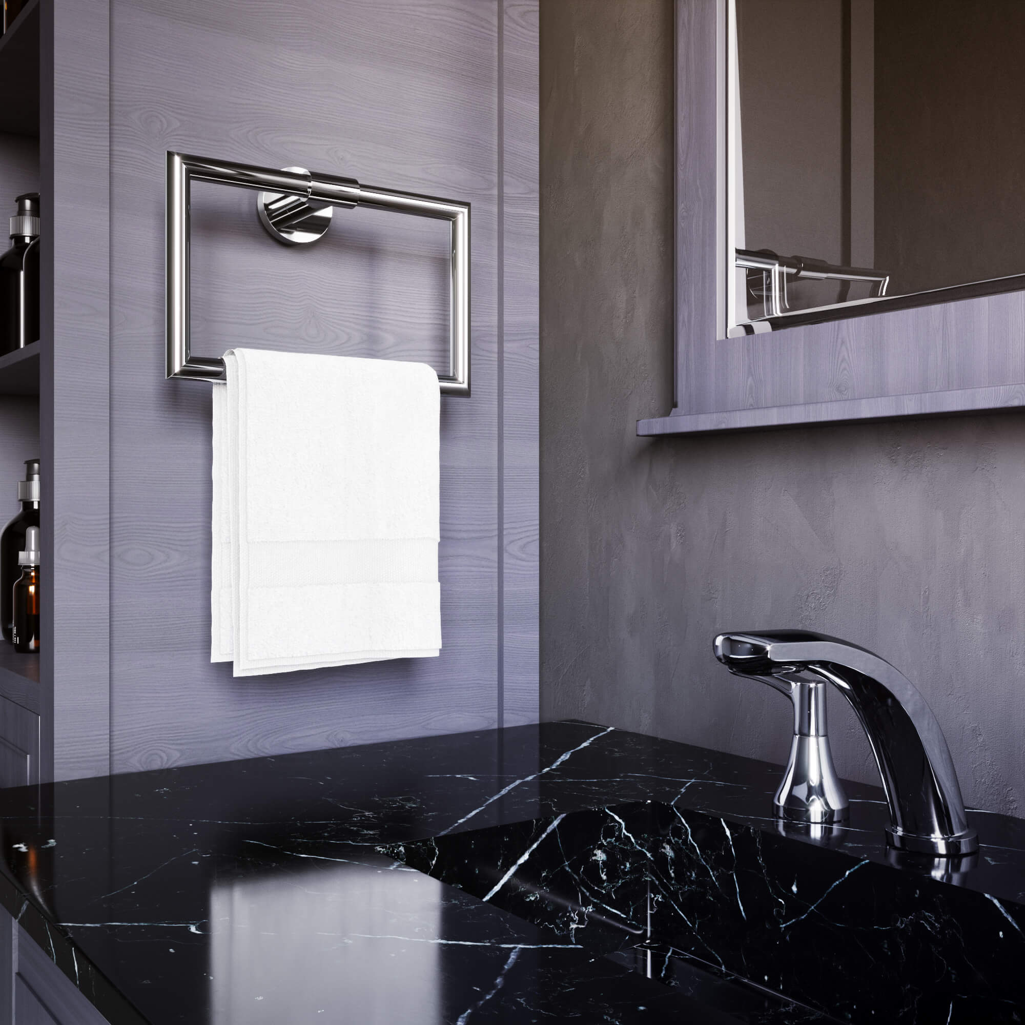 ICO Bath Summit Towel Ring