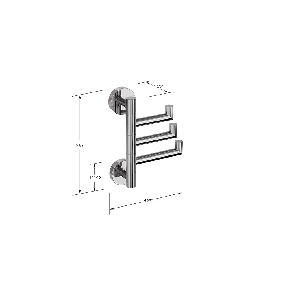 ICO Bath Lava Swivelling Towel Hook