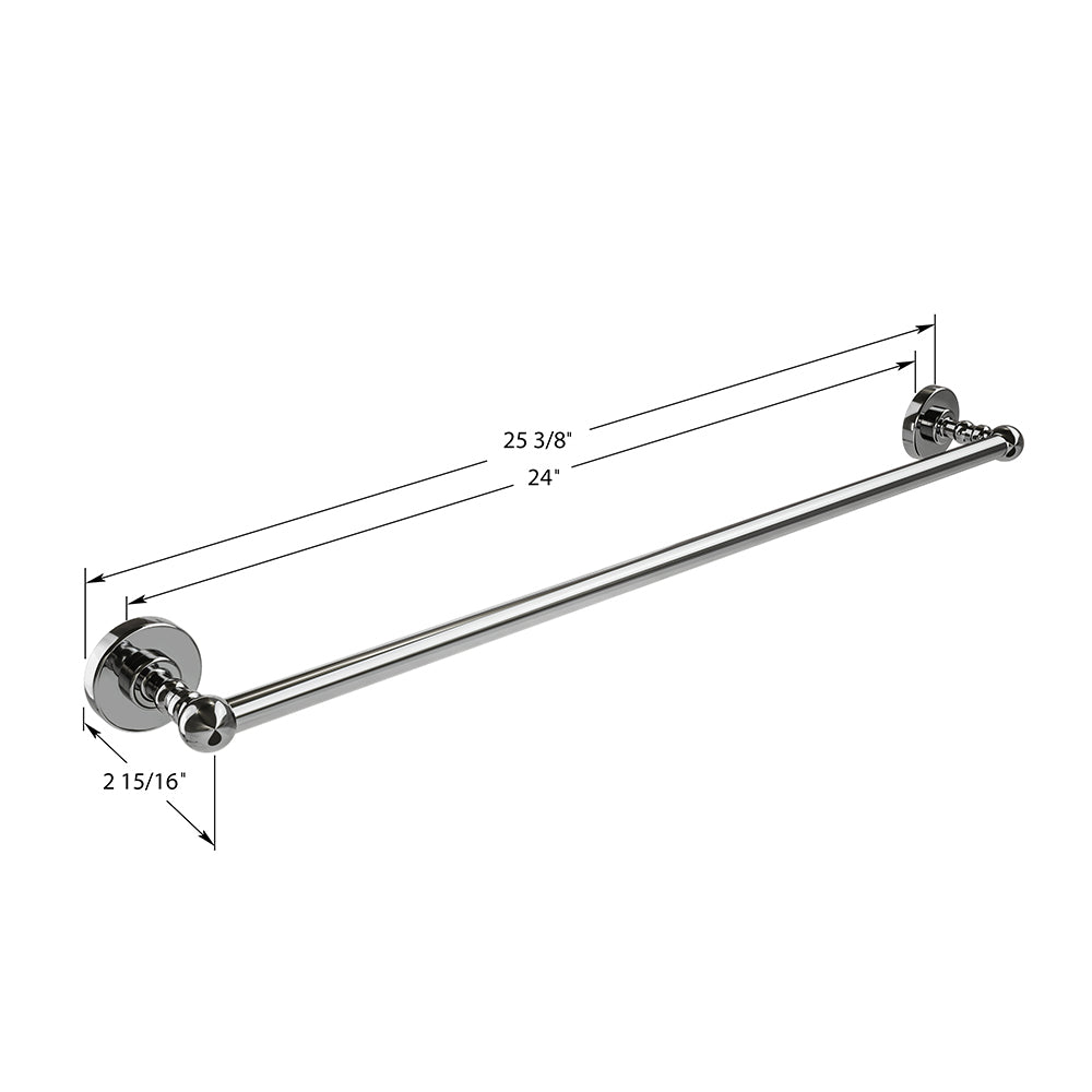 ICO Bath Ember 24" Towel Bar