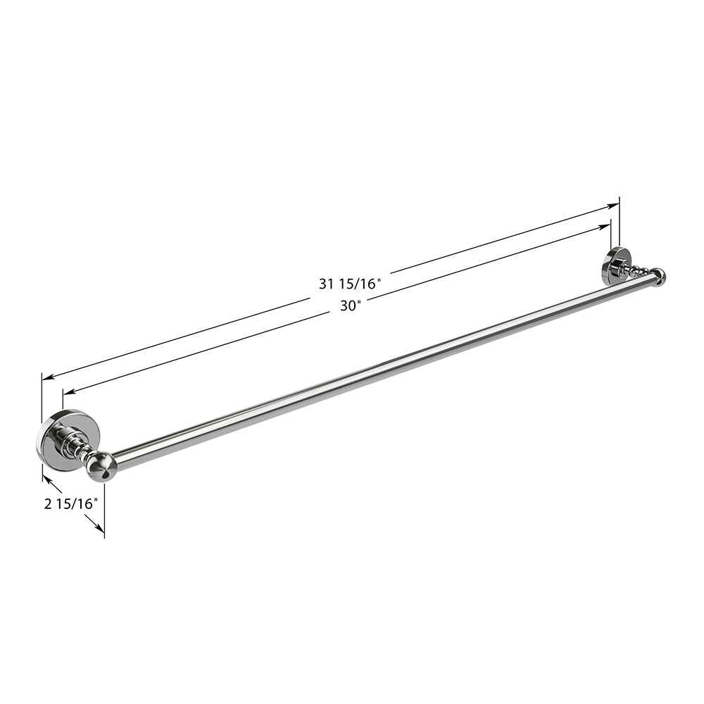 ICO Bath Ember 30" Towel Bar