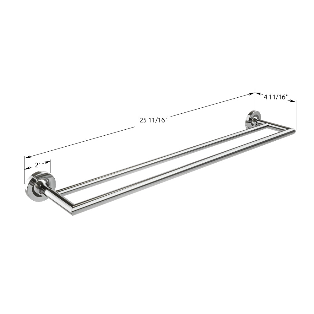 ICO Bath Glow 24" Double Towel Bar