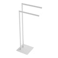 ICO Bath Round Freestanding Double Towel Bar