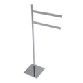 ICO Bath Square Freestanding Swivelling Double Towel Bar