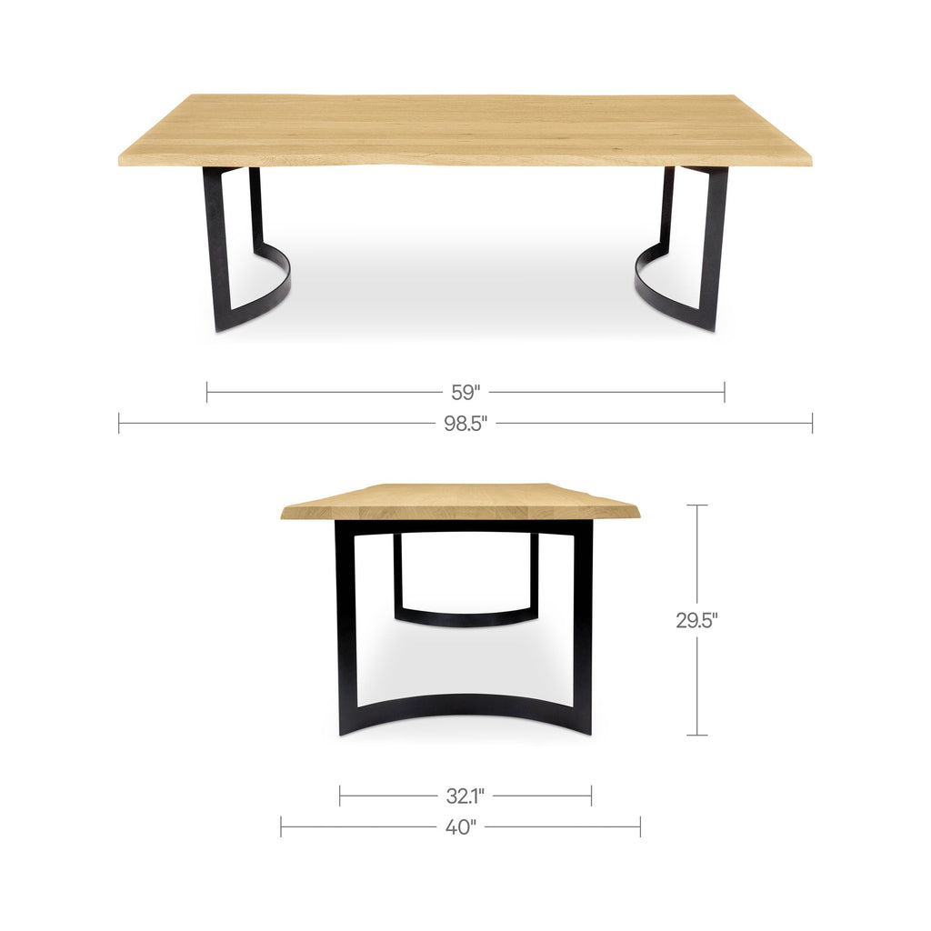 Moe's Home Bent Dining Table