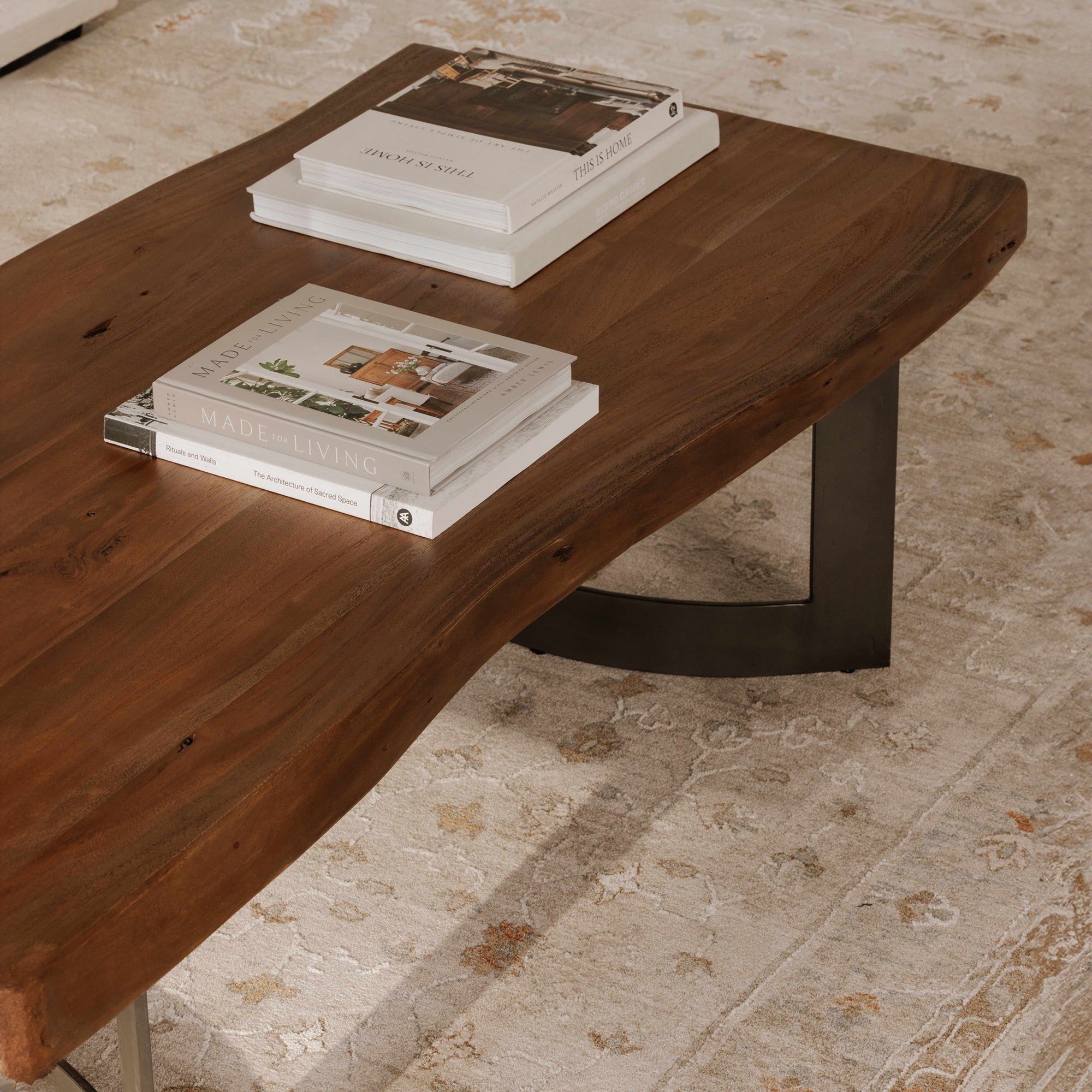 Moe's Home Bent Coffee Table Brown