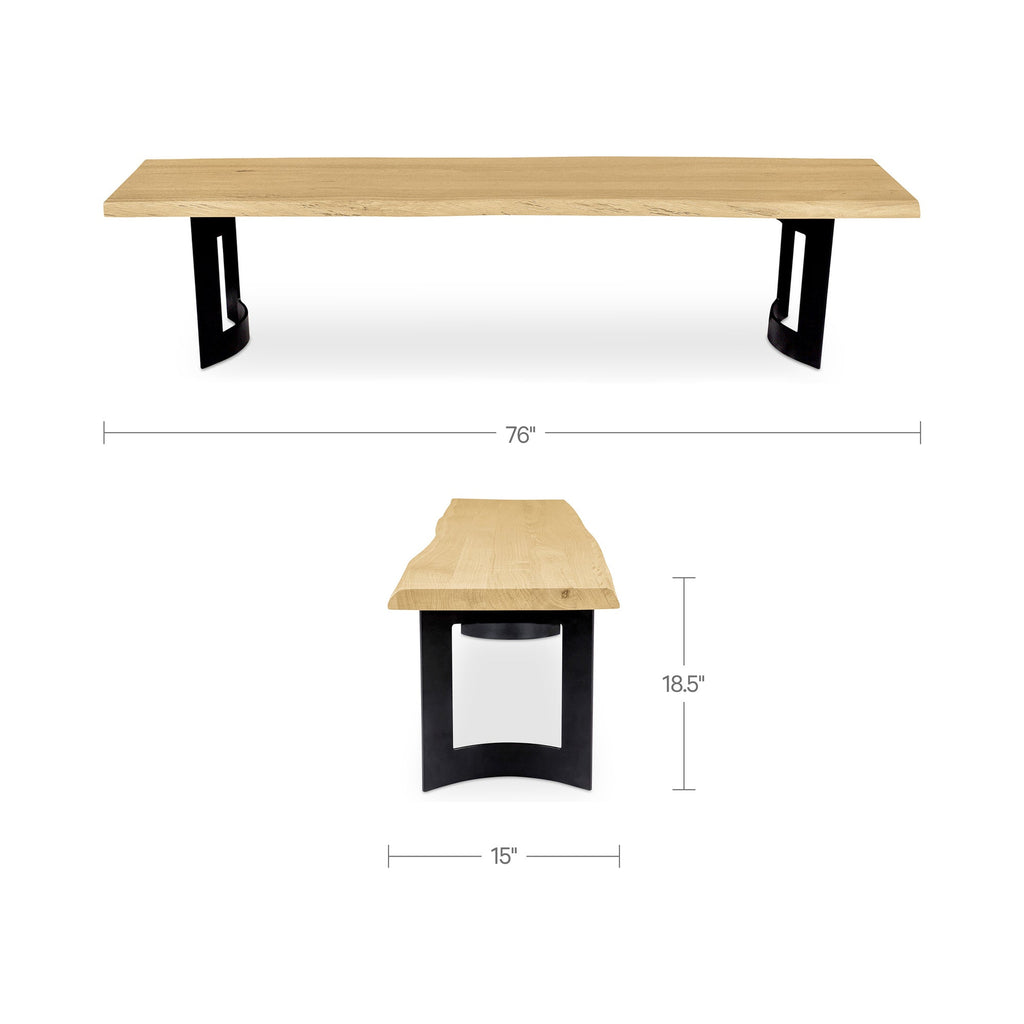 Moe's Home Bent Bench