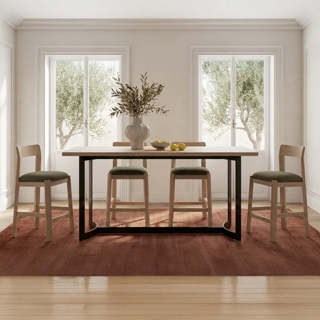 Moe's Home Bent Counter Table Oak