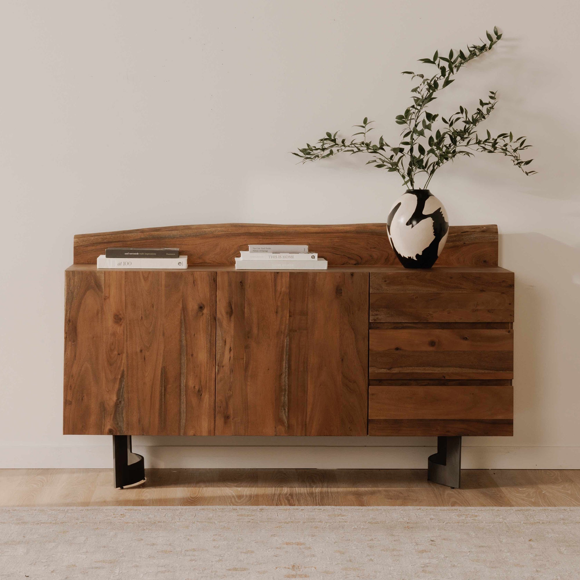 Moe's Home Bent Sideboard Brown