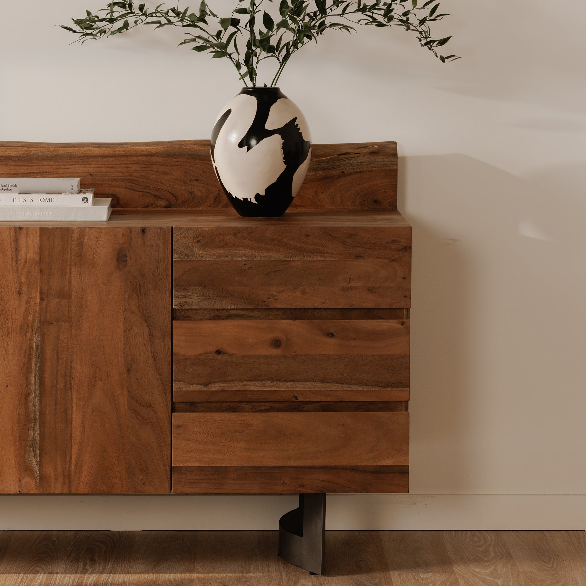 Moe's Home Bent Sideboard Brown