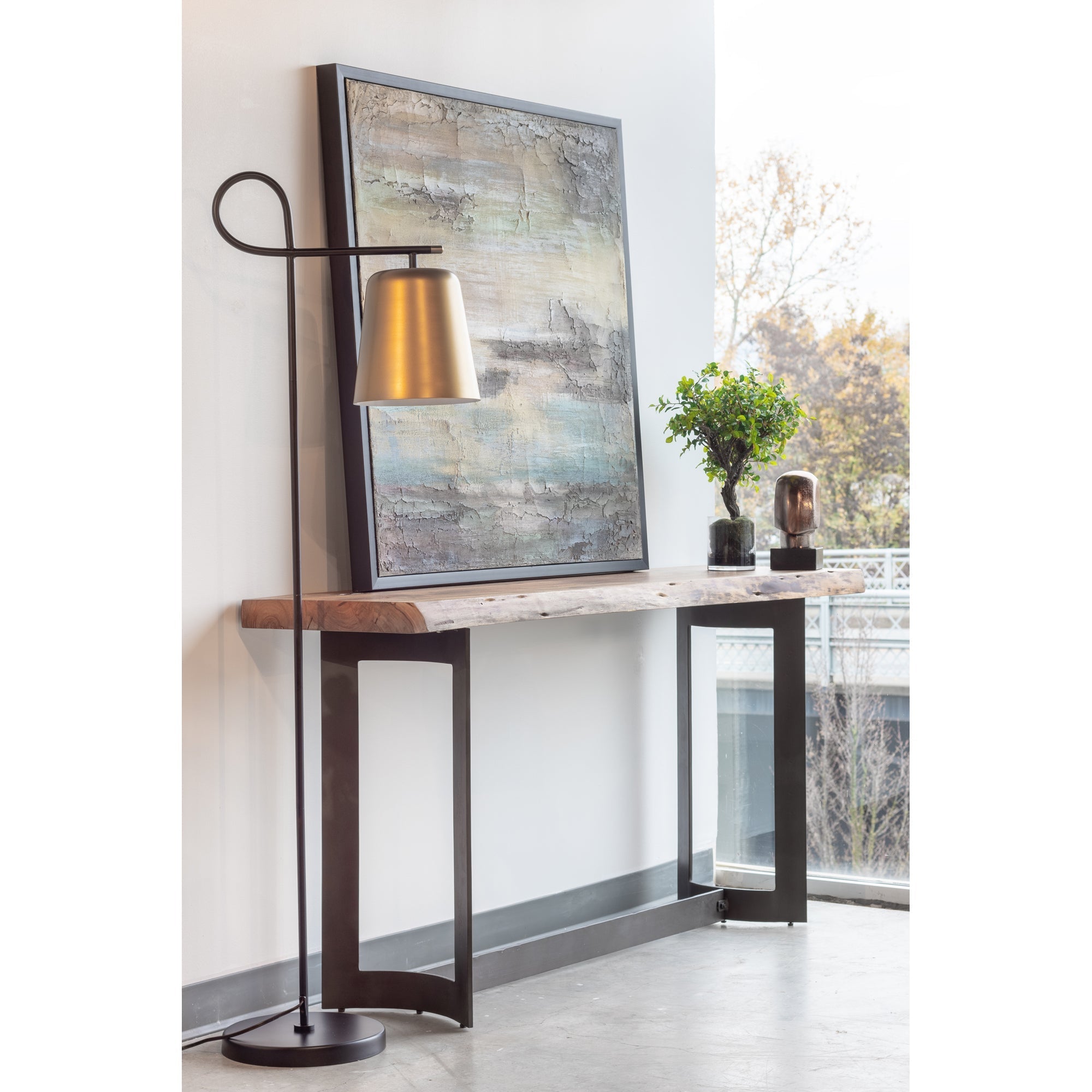 Moe's Home Bent Console Table Brown