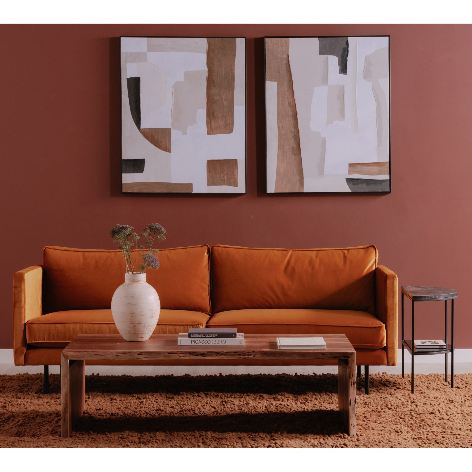 Moe's Home Tyrell Coffee Table Natural Brown