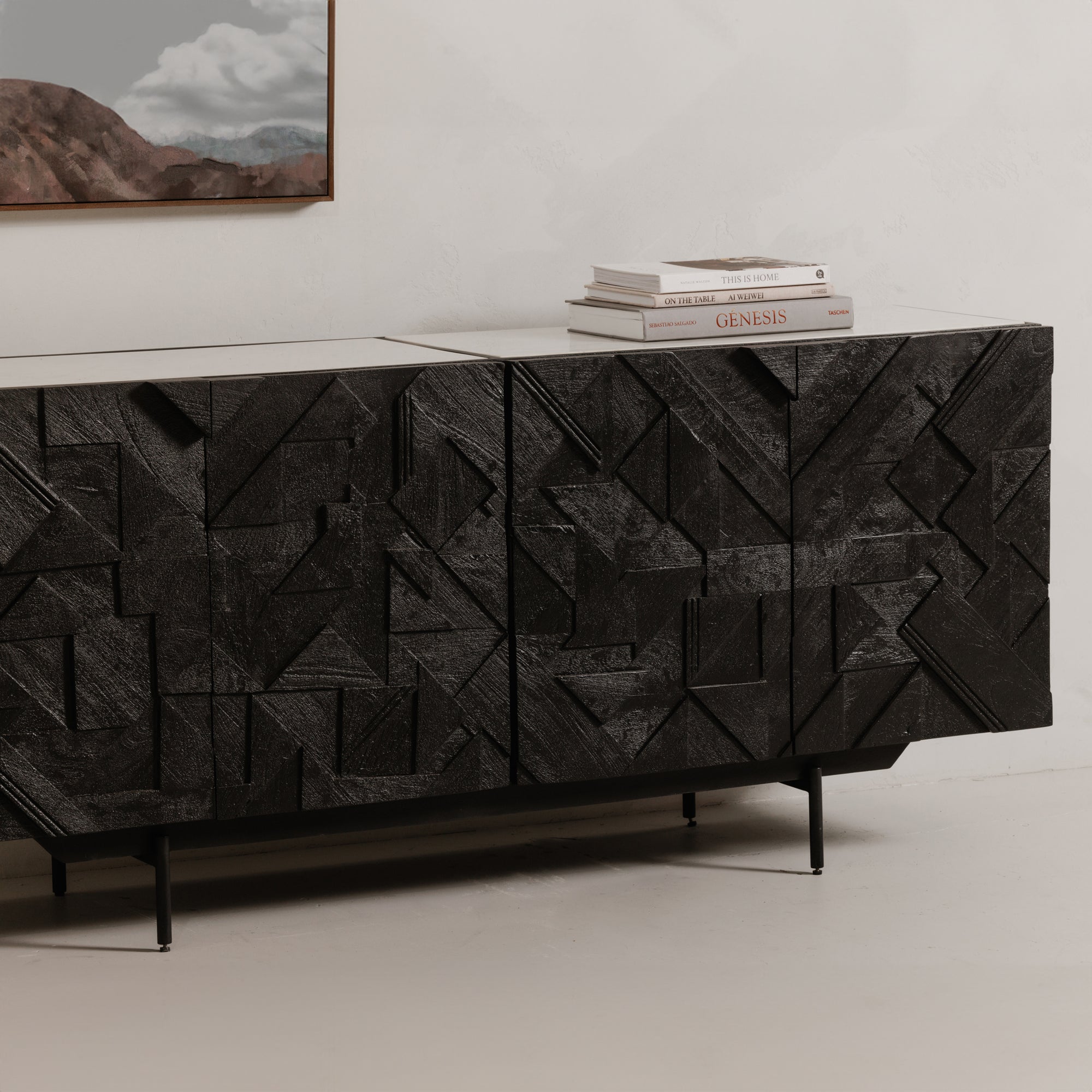 Moe's Home Kattan Sideboard Black