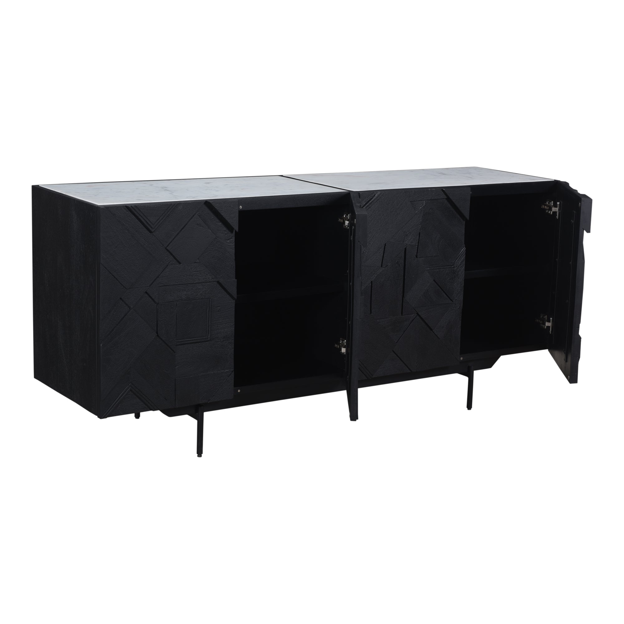 Moe's Home Kattan Sideboard Black