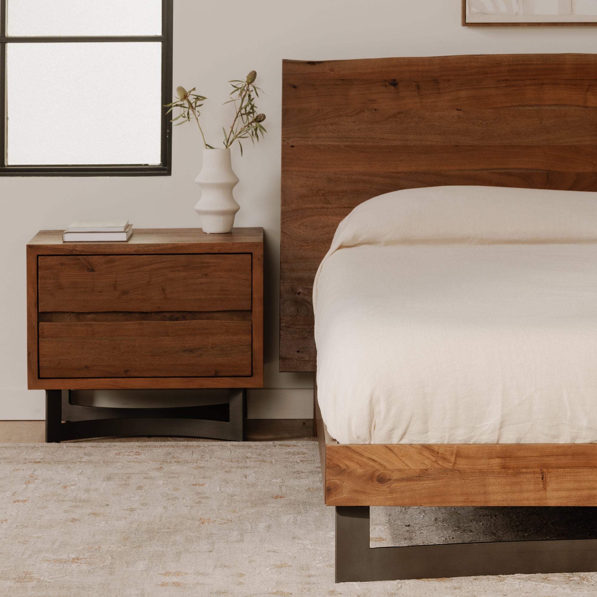 Moe's Home Bent Nightstand Brown