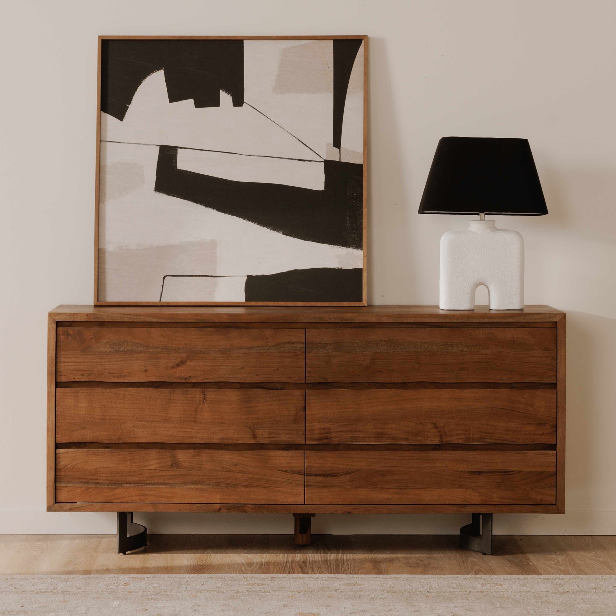 Moe's Home Bent Dresser Brown