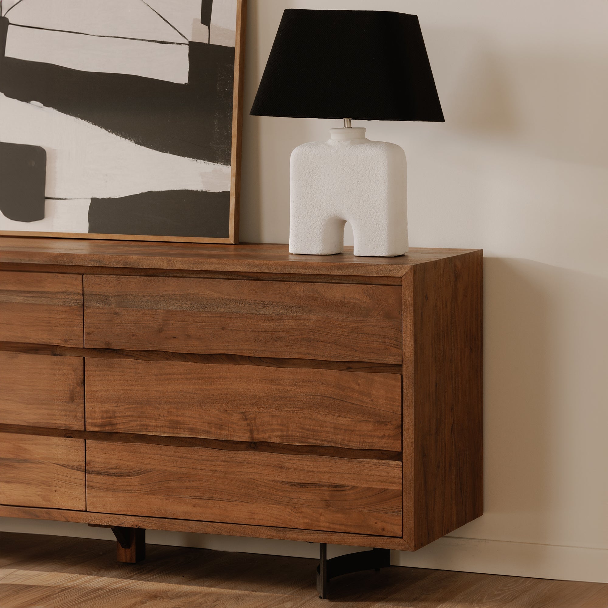 Moe's Home Bent Dresser Brown