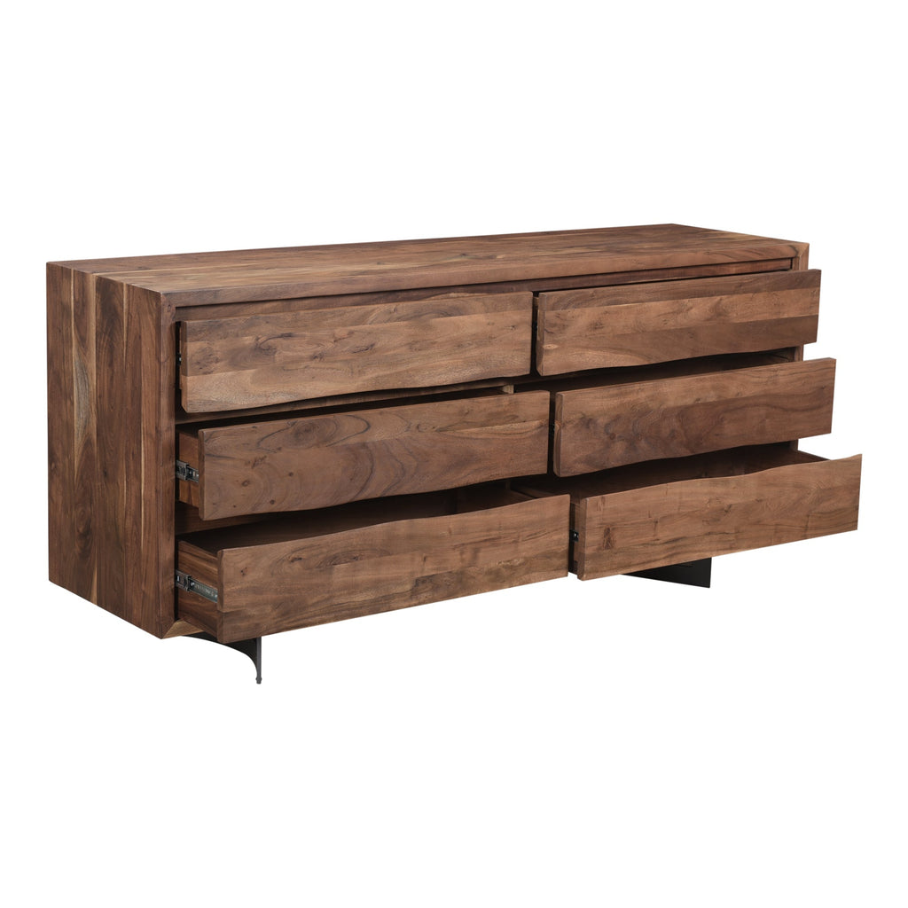 Moe's Home Bent Dresser Brown