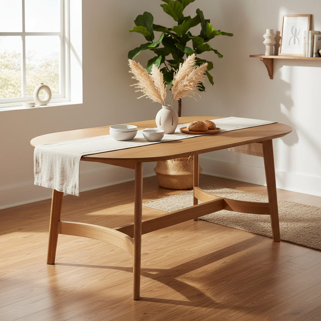Moe's Home Trie Small Dining Table Natural