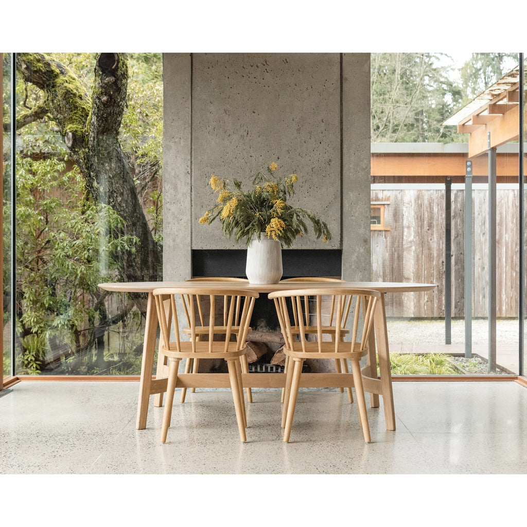 Moe's Home Trie Small Dining Table Natural
