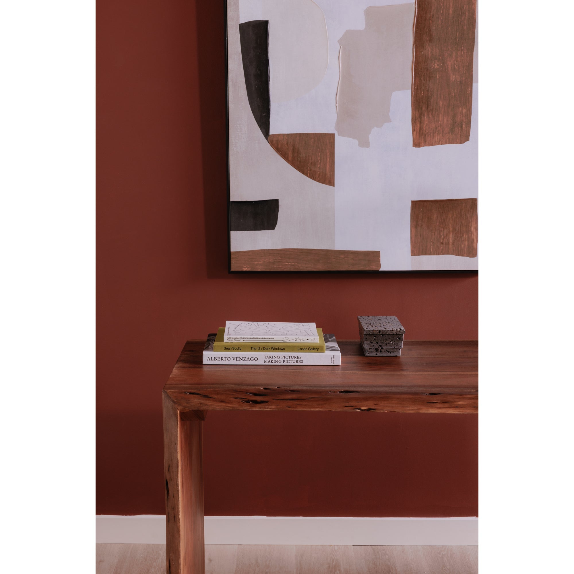 Moe's Home Tyrell Desk Natural Brown