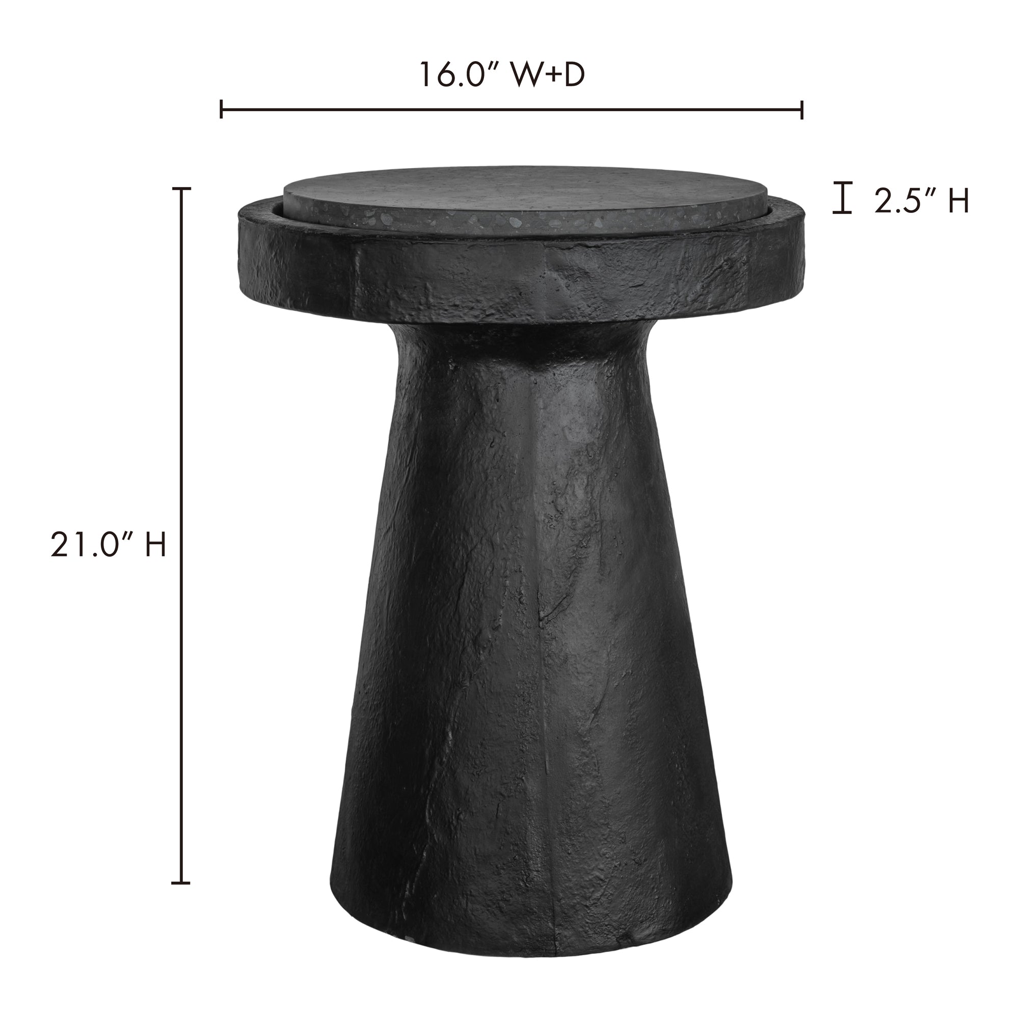 Moe's Home Book Accent Table Black