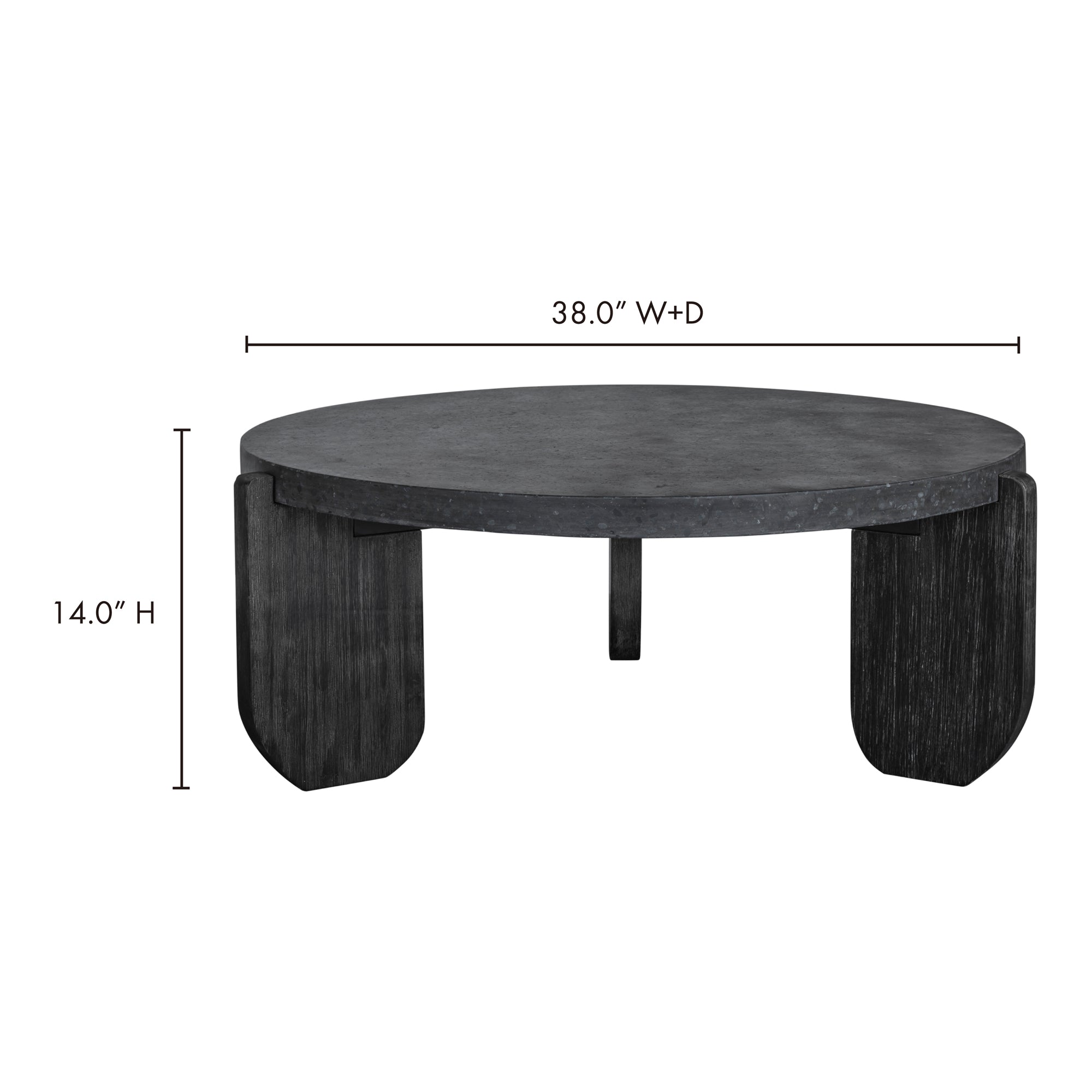 Moe's Home Wunder Coffee Table Black